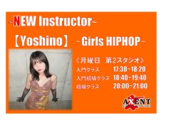 New Instructor紹介！！